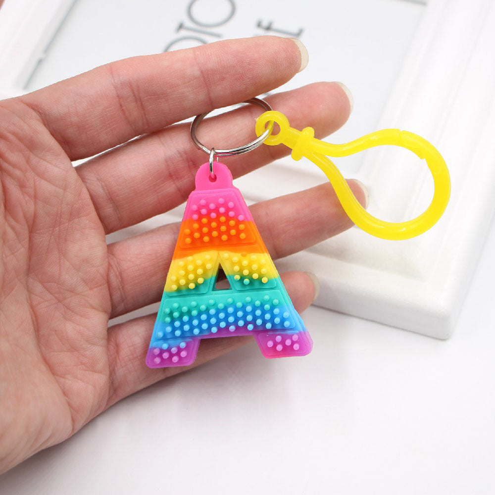 Wholesale PVC Unzip Toy Keychain